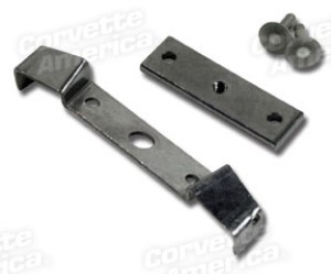 Shift Console Retainer Bracket. W/Rivet & Nut 64-67