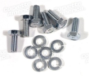 Fan Shroud Bolt & Washer Set. WB Headmark 6 Piece 63-65