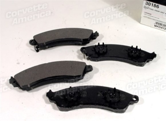 Brake Pads. Front Axle Set - Service Grade 88-96