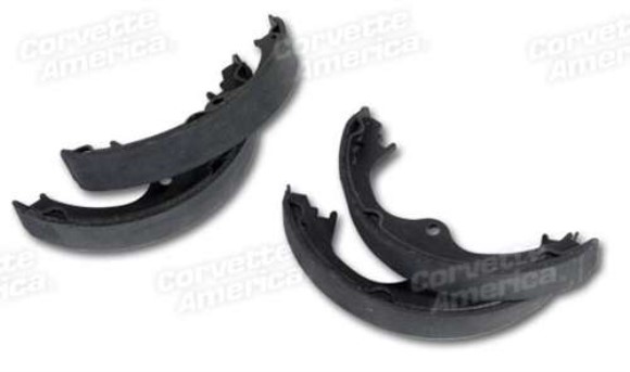 Park Brake Shoes. 4 Piece Set 84-87