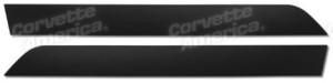 Door Panel Inserts. Black 77