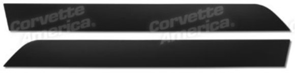 Door Panel Inserts. Black 77