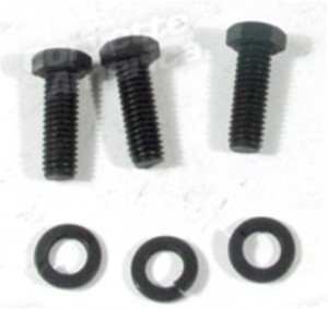 Crankshaft Pulley Bolts. Big Block 3 Piece 65-74