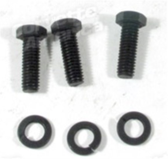 Crankshaft Pulley Bolts. Big Block 3 Piece 65-74