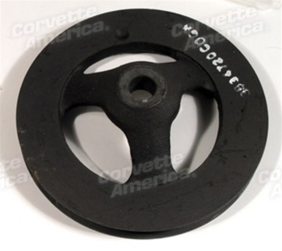 Power Steering Pump Pulley. Single Groove 65-74