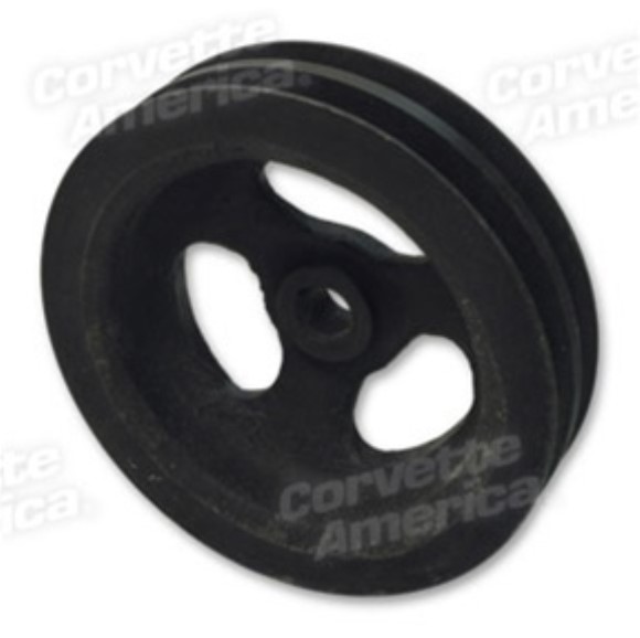 Power Steering Pulley. Double Groove Big Block 65-74