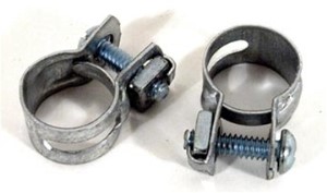 Expansion Tank Hose Clamps. 2 Piece Set 61-72