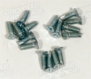 Headlight Pivot Support Screw Set. 64-67