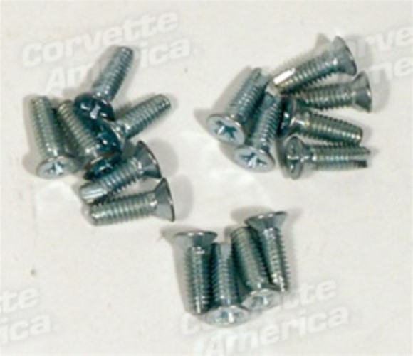 Headlight Pivot Support Screw Set. 64-67
