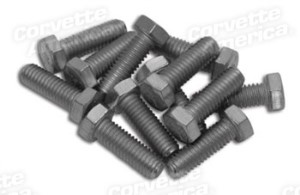 Intake Manifold Bolt Set. Silver M Headmark 12 Piece 55-67