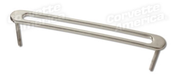 Defroster Outlet Bezel. Chrome 53-57