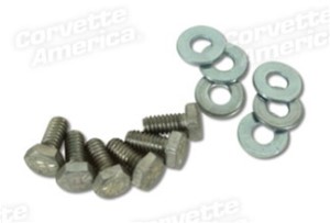 Hood Latch Bolts. 6 Piece 53-58 Male Latch & 58-62 Female 53-62
