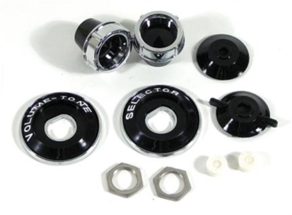 Radio Knob & Backplate Set. 59-60
