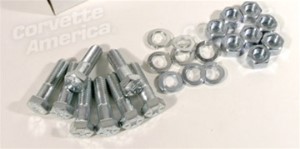 Shaft To Crossmember Bolt Kit. Lower Inner 53-62