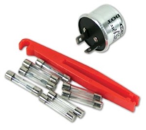Fuse & Flasher Kit. 10 Piece 58-62