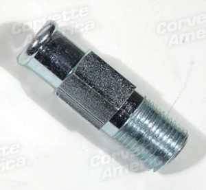 Water Pump Hose Fitting. W/O Air Conditioning 63-72