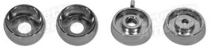 Knob Spacers. Radio/Heater W/O Air Conditioning 4 Piece 66-67