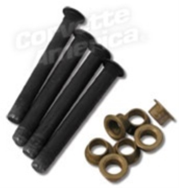 Door Hinge Pin & Bushing Set. 12 Piece 63-67