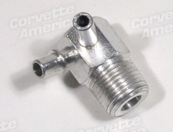 Intake Vacuum Fitting. 427 3X2 W/AC & Automatic Transmission 67