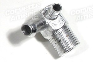 Intake Vacuum Fitting. 427 3X2 W/PB & AC OR W/PB & Automatic 67
