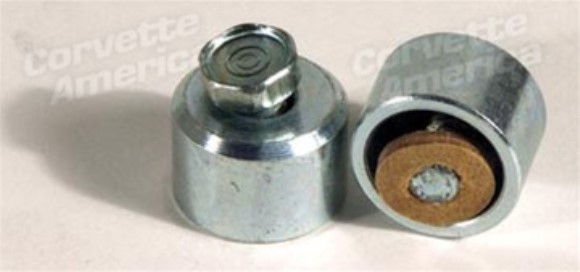 Windshield Side Molding Upper Clip Screw Set. Convertible 63-67