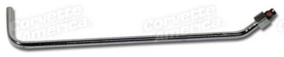 Choke Tube. 350/365HP Holley Chrome 64-65