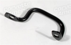 Heater Hose Bracket. 327 On Air Conditioning Compressor 64-76