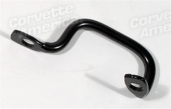Heater Hose Bracket. 327 On Air Conditioning Compressor 64-76
