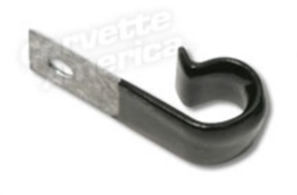 Washer Hose/Hood Cable Clip. On Firewall 63-82