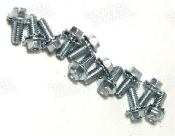 Headlight Pivot Support Bolt Set. 12 Piece 63-67