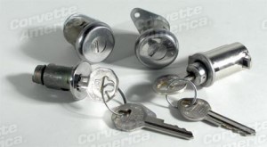 Lock Set. Ignition, Doors and Glove Box 65