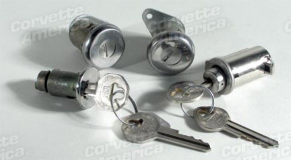Lock Set. Ignition, Doors and Glove Box 65