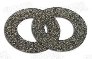 Front Brake Splash Shield Gaskets. 63-82