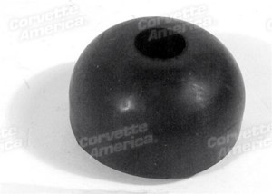 Rear Spring Mount Cushion. Rubber 63-82