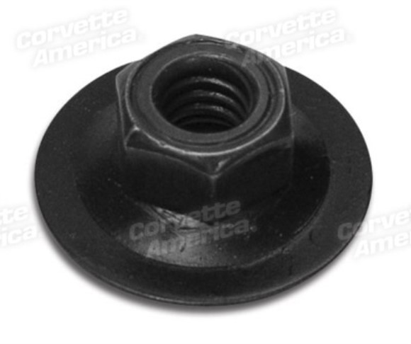 Door Glass Channel & Guide Roller Nut. 69-82