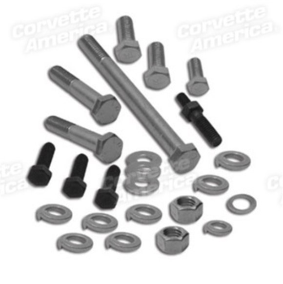Alternator/Power Steering Pump Bracket Bolt Kit. 65-74