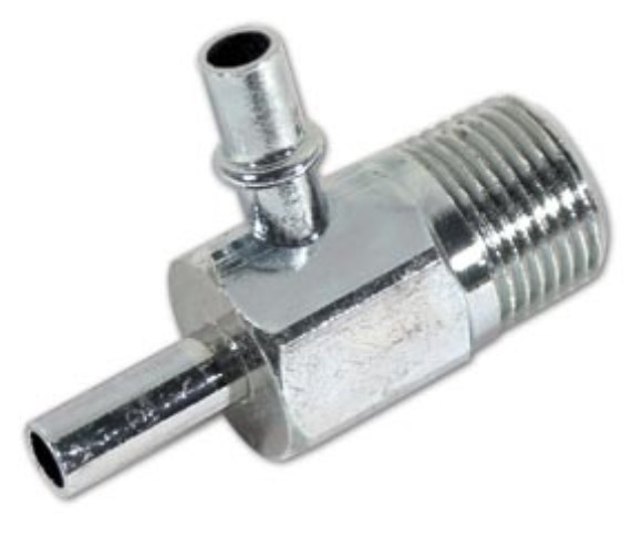 Intake Vacuum Fitting. 400HP W/AC & 435HP W/Automatic Trans 68-69
