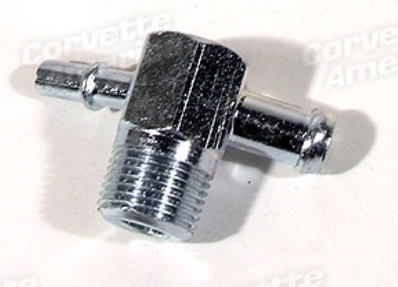 Intake Vacuum Fitting. 327, 400HP & 435HP W/Power Brake 68-69
