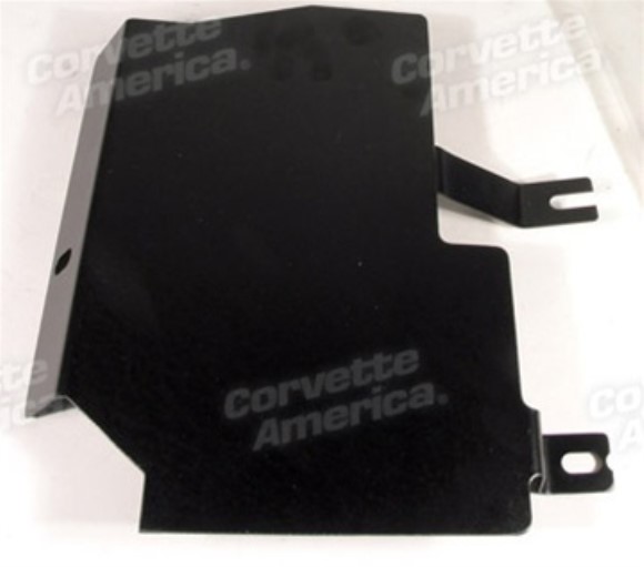 Firewall Splash Shield. Metal - RH W/Air Conditioner 69-72