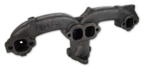 Exhaust Manifold. LH 350 W/O HP 64-71