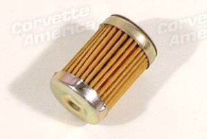 Carburetor Inlet Filter. Paper Quadra Jet 68-75