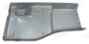 Floor Pan - Left Hand Metal 75-77