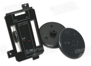 Heater/Air Conditioning Control Faceplate Kit. 68