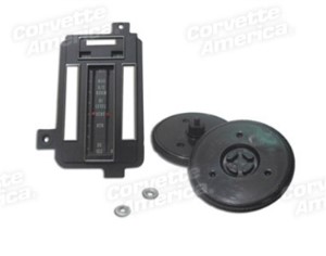 Heater/Air Conditioning Control Faceplate Kit. W/Air Conditioning 69-71