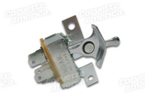 Heater Blower Switch. W/Air Conditioner 69-76