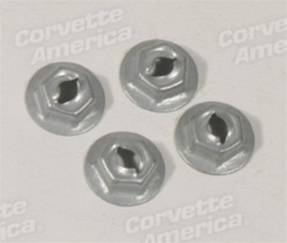 Hood Grille Mount Kit. 4 Piece 68-72