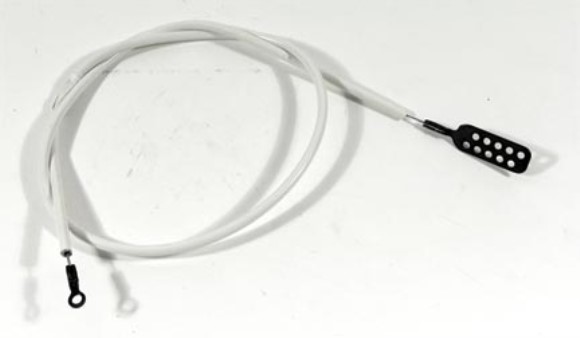 Hood Release Cable - 68 Late - 69 Early 34 1/4- White 68-69