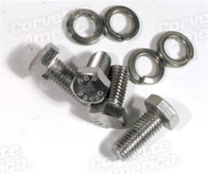 Seat Belt Bolt Kit. Lap Belts Only 72-75