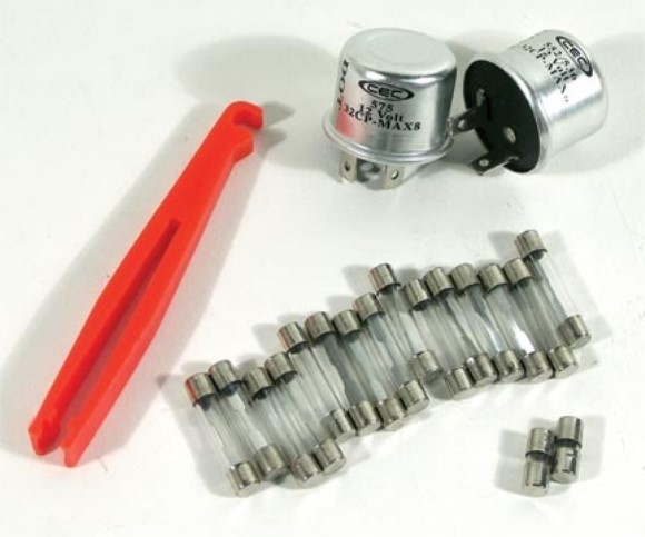 Fuse & Flasher Kit. 22 Piece 71-73