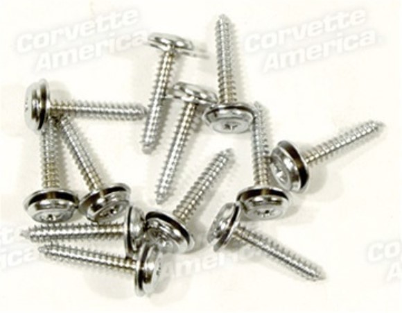 Kick Panel Screws. 12 Piece Set 67